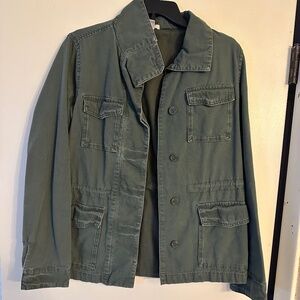 Ecote utility green army jacket